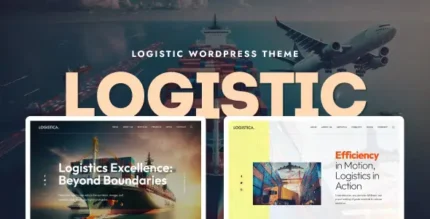 Logistica 1.0 Transportation & Logistics WordPress Theme With Lifetime Update.
