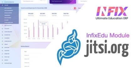 Jitsi Meet Module | School Management System Software With Lifetime Updates.