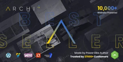 Archi Interior Design WordPress Theme With Lifetime Update.