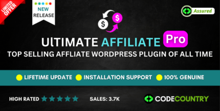 Ultimate Affiliate Pro Affiliate Plugin for WordPress [Lifetime Update]