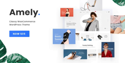 Amely 2.9.5 Fashion Shop WordPress Theme for WooCommerce With Lifetime Update