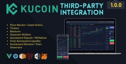 KuCoin Third-party Provider For Bicrypto - Market/Limit Orders, Fully Automated Liquidity With Lifetime Update.