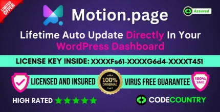 Motion.page With Original License Key For Lifetime Auto Update.