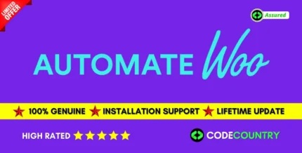 AutomateWoo 6.0.20 + Addons With Lifetime Update.