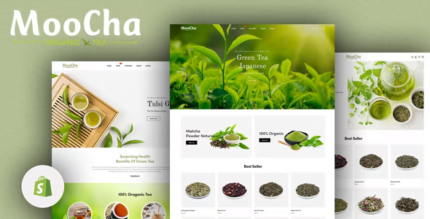 Moocha Tea Shop & Organic Store Responsive Shopify Theme [Lifetime Update]