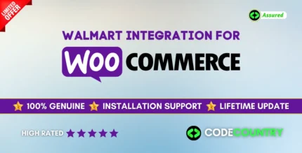 Walmart Integration for WooCommerce 2.1.4 WordPress Plugin With Lifetime Update.