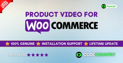 Product Video for WooCommerce 1.5.1 WordPress Plugin With Lifetime Update.