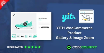 YITH WooCommerce Product Gallery & Image Zoom WordPress Plugin With Lifetime Update.