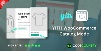 YITH WooCommerce Catalog Mode 2.24.0 WordPress Plugin With Lifetime Update.