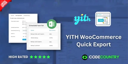 YITH WooCommerce Quick Export WordPress Plugin With Lifetime Update