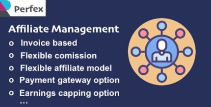 Affiliate Module for Perfex CRM - Simple and Effective With Lifetime Update.
