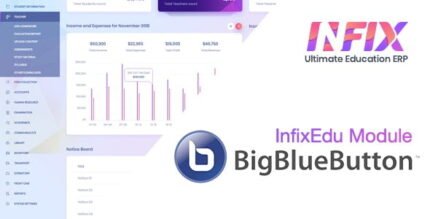 BigBlueButton - InfixEdu Module With Lifetime Update.