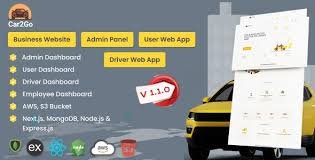 Car2Go - One Stop Ride Share Platform | User Web App | Driver Web App | Admin Panel (MERN) With Lifetime Update.