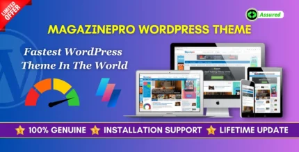 Majalahpro 1.1.9 News Portal WordPress Theme With Lifetime Update.