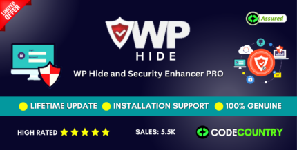 WP Hide Pro and Security Enhancer 6.7.5 Lifetime Update.
