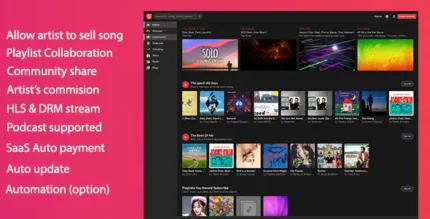 MusicEngine 3.0.0.0 Music Social Networking PHP Script With Lifetime Update.