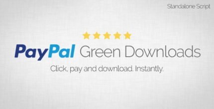 PayPal Green Downloads - Standalone Script With Lifetime Update.