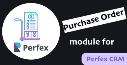 Purchase Order Module for Perfex CRM With Lifetime Update.