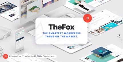 TheFox 3.9.57 Responsive MultiPurpose WordPress Theme with Lifetime Update