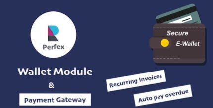 Wallet Module for Perfex CRM - Smart Invoice Payment With Lifetime Update.
