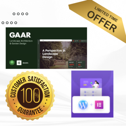 Gear Theme , includes Elementor Builder Expert plan for one Year - Final script programming ( neat code and checked ✔️) WordPress certified 100%.